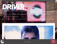 Tablet Screenshot of driverfm.gr